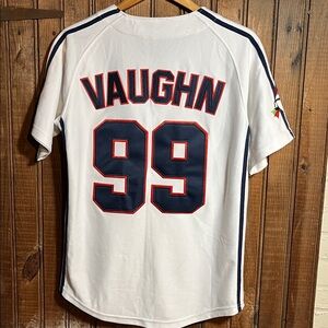 Cleveland Ricky “Wild Thing” Vaughn Baseball Jersey